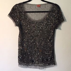 Chan Luu XS Sequin top